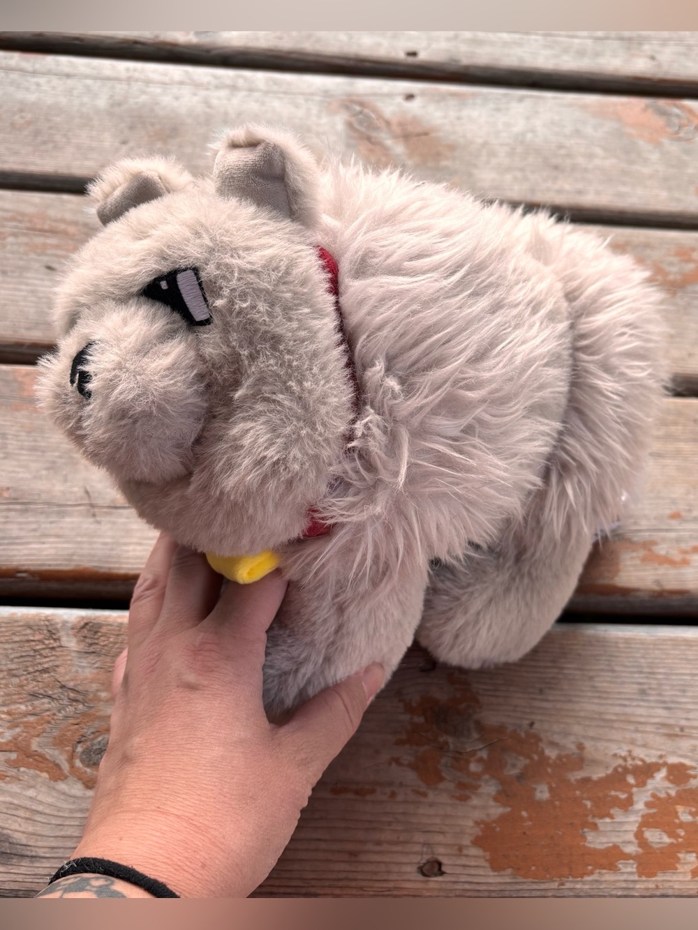 Mattel Minecraft Interactive Dennis the Wolf Plush Toy
